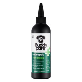 Buddycare Pet Antiseptic Ear Drops - 200ml 6.76 fl oz