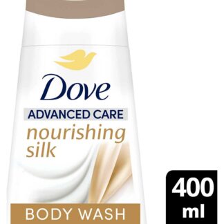 Dove Advanced Care Body Wash Nourishing Silk Skin Natural Nourishers 400ml