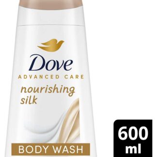 Dove Advanced Care Nourishing Silk Body Wash 600 ml