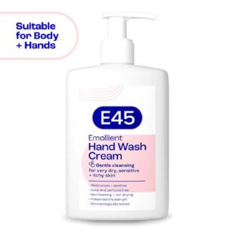 E45 Dermatological Emollient Body Wash Cream 250ml