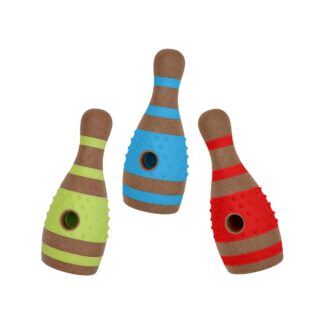 Happy Pet Bamboo Chews Bowling Pin Dog Chew Toy