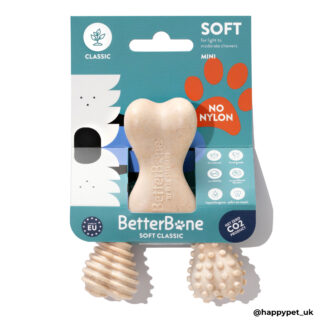 Happy Pet Betterbone Soft Mini Classic Dog Toy
