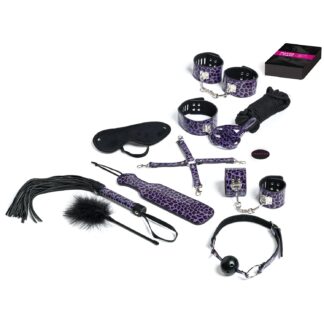 Master & Slave Bondage Play for Couples - Purple