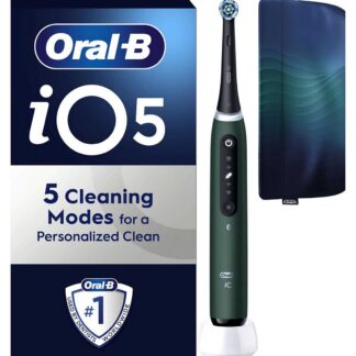 Oral B Oral-B Io5 Forest Green Electric Toothbrush + Travel Pouch