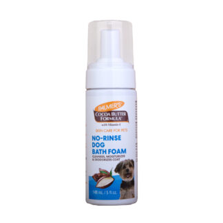 Palmer's For Pets Dogs Moisturizing No-Rinse Bath Foam With Cocoa Butter 5oz