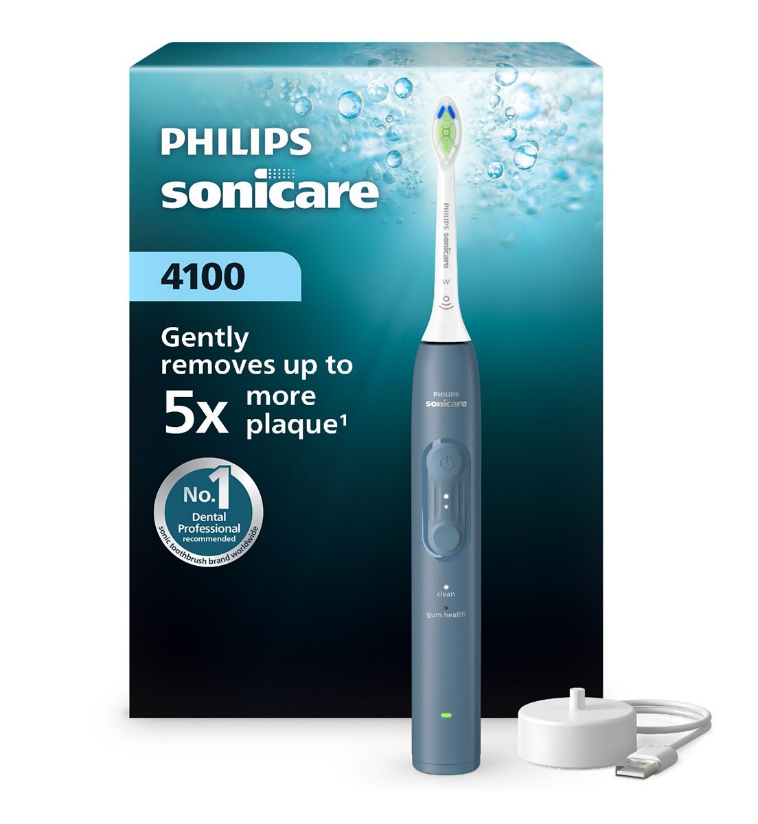 Philips Sonicare 4100 Electric Toothbrush Blue Hx4041/48