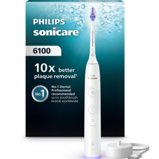 Philips Sonicare 6100 Electric Toothbrush White Hx7400/01
