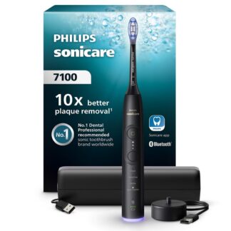 Philips Sonicare 7100 Electric Toothbrush Black Travel Case Hx7421/01
