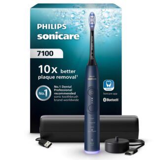 Philips Sonicare 7100 Electric Toothbrush Navy Blue Travel Case Hx7423/09