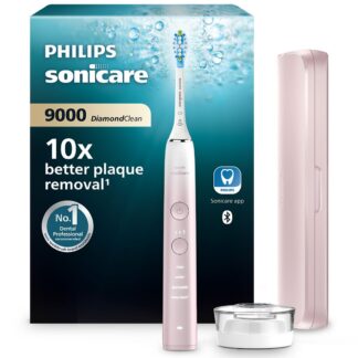 Philips Sonicare Diamondclean 9000 Electric Toothbrush Pink Special Edition Travel Case Hx9911/84