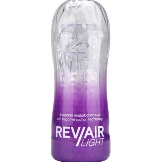 Rev -Air Reusable Masturbation Cup Light