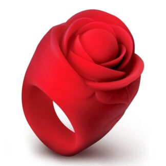 Rose Ring Discreet Finger Vibrator