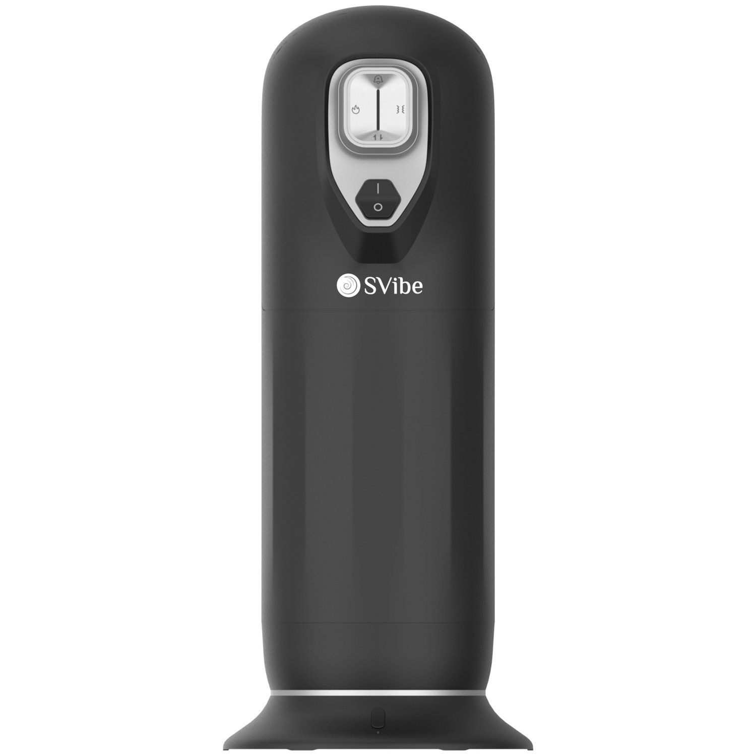 SVibe Ikon Jet Heating & Thrusting Masturbator - Black