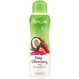 TropiClean Berry and Coconut Shampoo for Dogs and Cats 355ml
