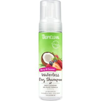 TropiClean Waterless Shampoo Deep Cleaning for Dogs 220ml