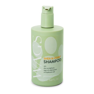 WAGS Shea & Honey fragrance Shampoo for Dogs 450ml