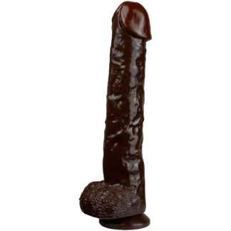 Icon Brands Cockzilla Dildo 15,4 Inch - Brown